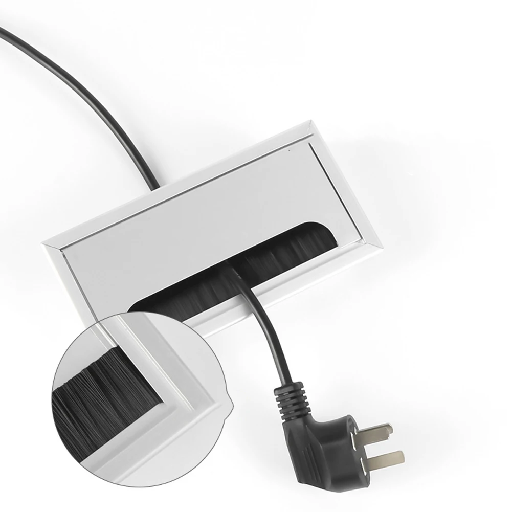 Офисная настройка 80*280 мм Крышка отверстия для кабеля Эффективная организация