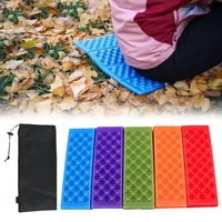1foldable outdoor camping moisture proof pad seat xpe cushion portable heat insulating cold proof waterproof chair mat 5 colors