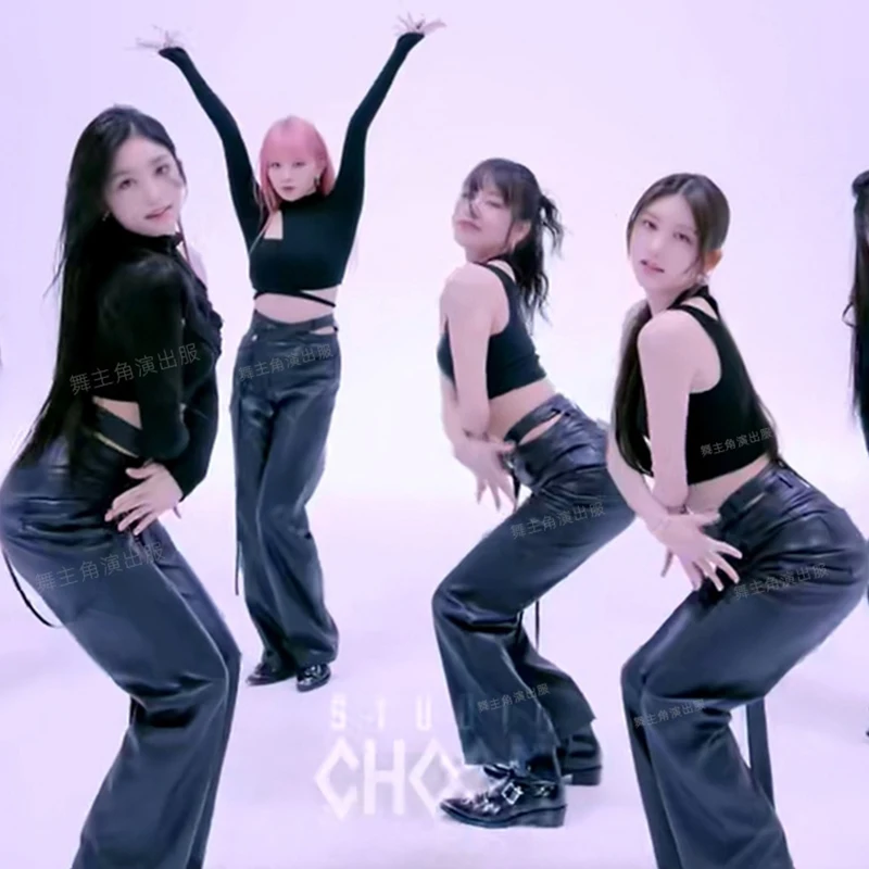 Корейская девушка группа Ive Iam'S новинка одежда для джазовых танцев