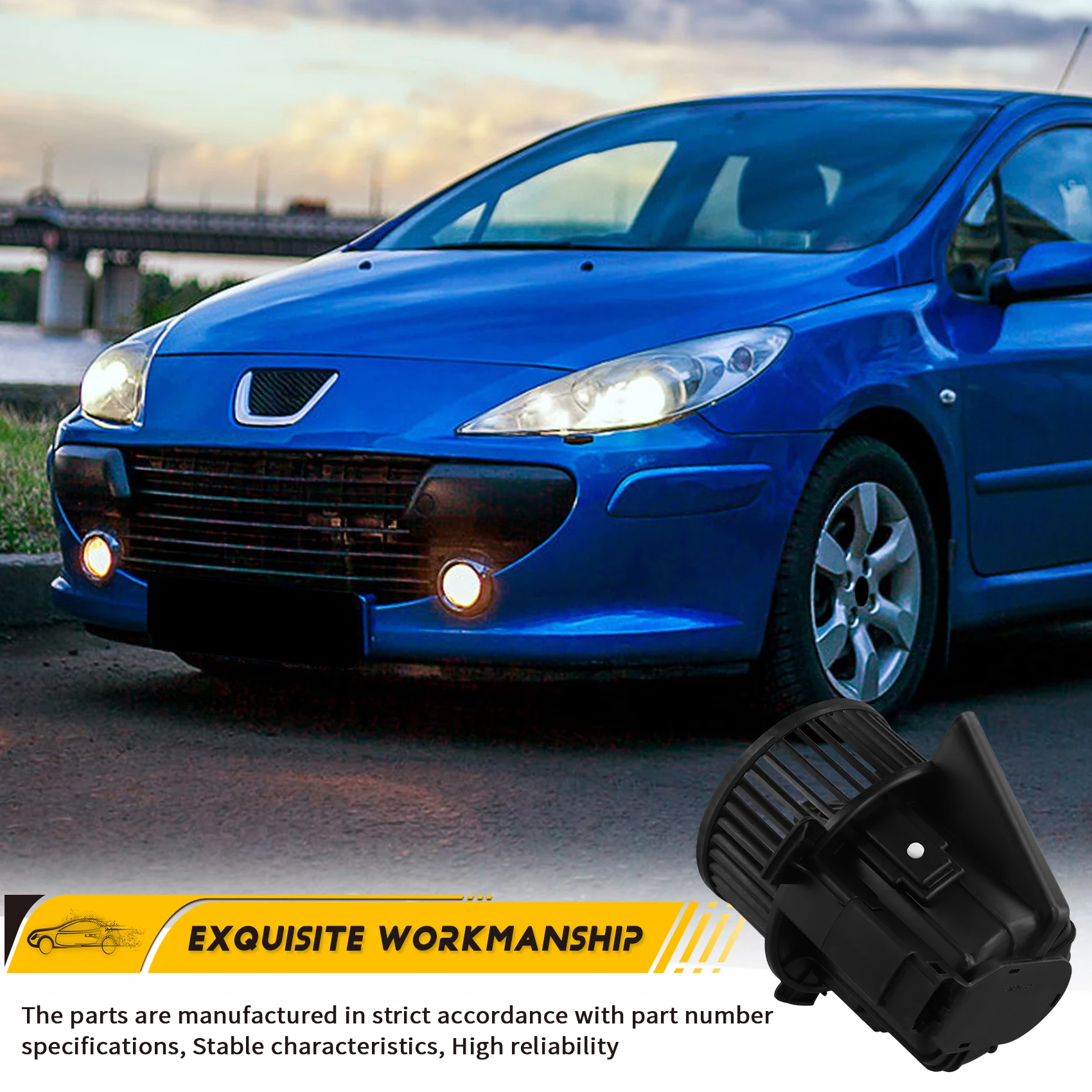 Салон автомобиля кондиционер обогреватель вентилятор двигатель 6441S6 для Peugeot 307