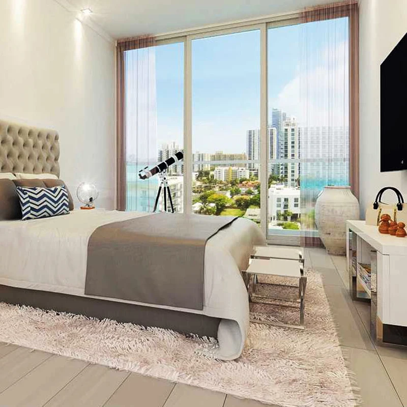 Wanjia уникальные алюминиевые двери безопасности для дома |