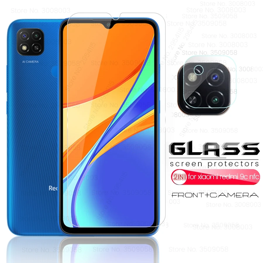 

redmi9c nfc glass camera lens protective glasses for xiaomi redmi 9a 9c 9 c a screen protectors on redme redmy note 9 pro 9s 9t