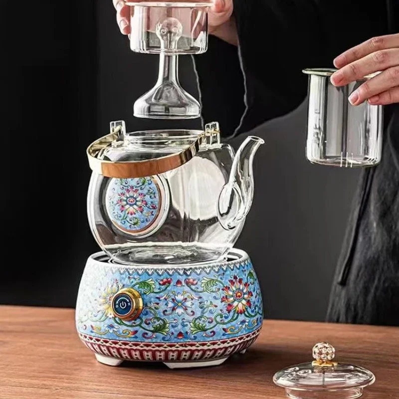 Специализированный чайник для пивоварения чая с эмалью Цветная Керамическая