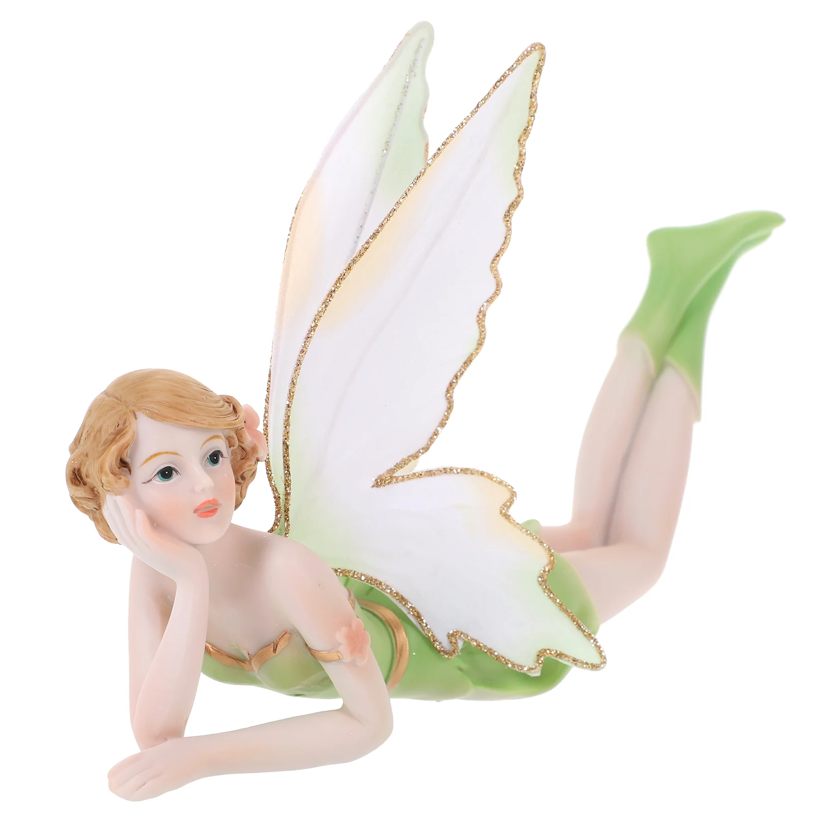 

Fairy Fairies Garden Decor Miniature Flower Ornament Figurine Cute Home Accessories Sculpture Statue Figures Figurines Mini