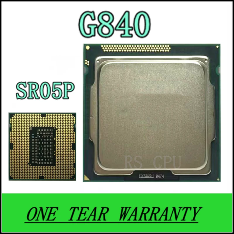 G840 SR05P 2,8 ГГц двухъядерный процессор 3M 65 Вт LGA 1155