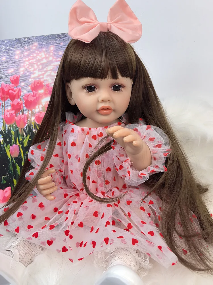 KEIUMI 55 см полностью силиконовая кукла-младенец с имитацией родов Детский пазл и