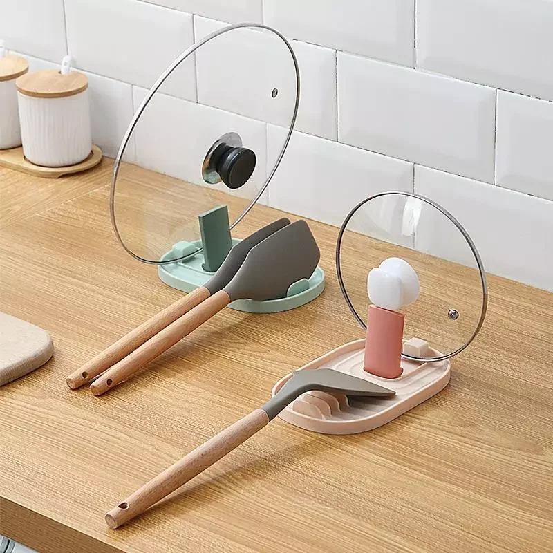 

Plastic Spoon Holder Kitchen Cooking Tools Kitchen Spoon Utensil Heat Resistant Storage Shelves Kitchen Accessories