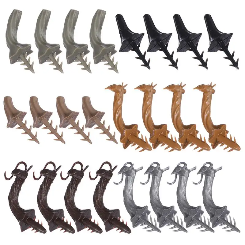 

24pcs Pumpkin Handle Halloween Harvest Plastic Pumpkin Heads Pumpkin Handle Festival DIY Craft Pumpkin Making Tool Pumpkin Craft