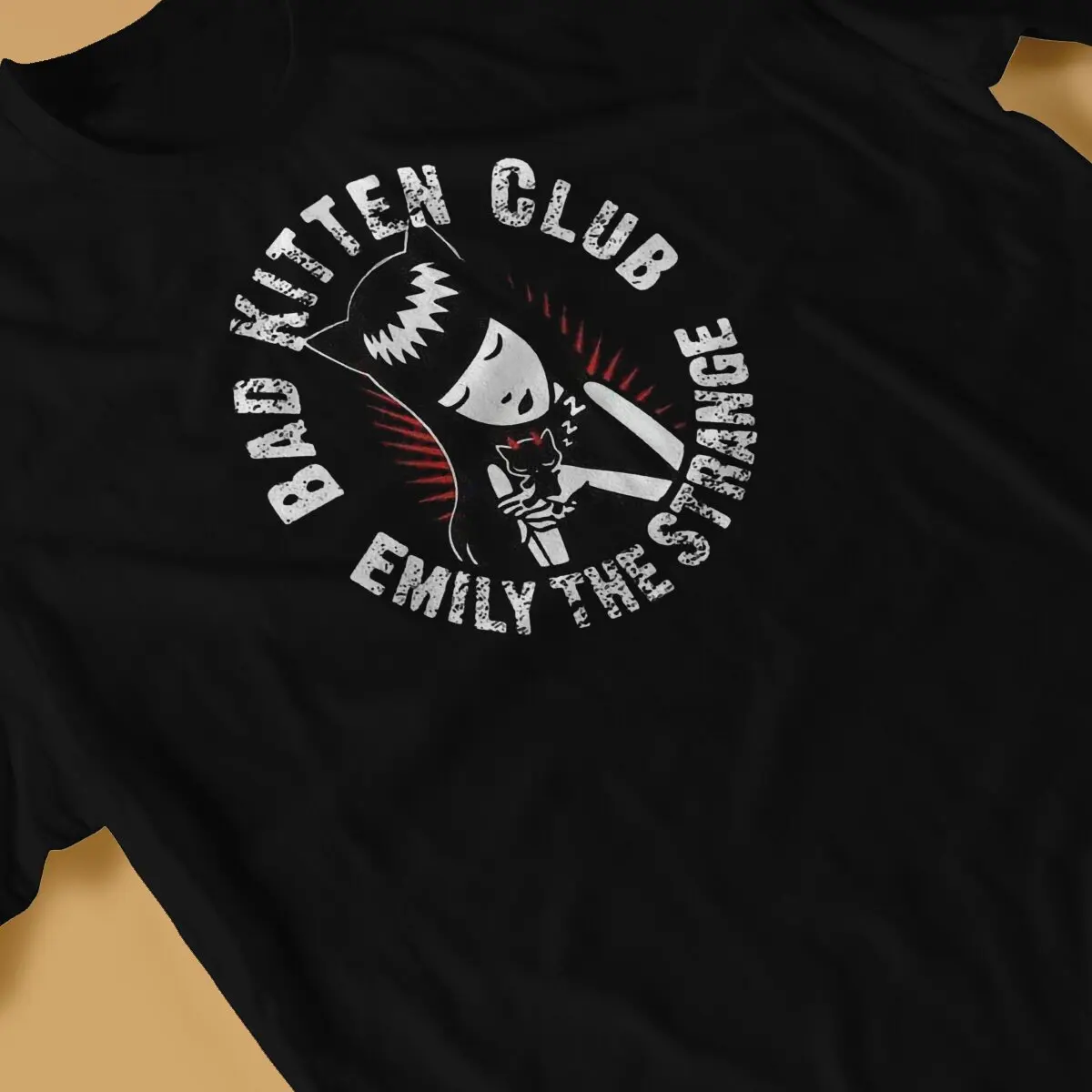 Горячая распродажа летом мужские и женские футболки Эмили странная летняя