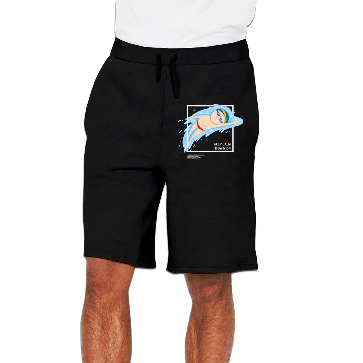 

Men's Short Sweatpants Daily Casual Home Furnishing Straight Attach Pocket