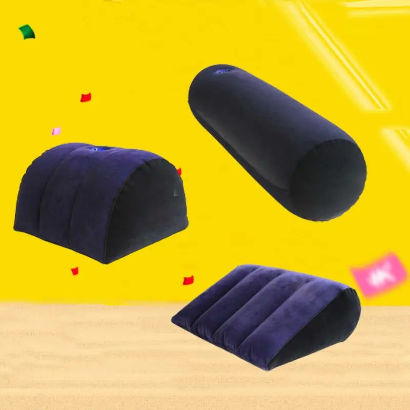 

Flocking Inflatable Sex Aid Pillow For Women Love Position Cushione Sex Furniture Erotic Sofa Adult Games Sexy Toys For Couples