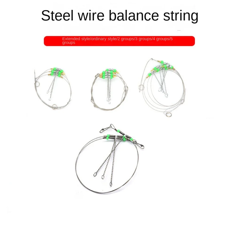 

Fishing Hooks Anti-Winding Swivel String Stainless Steel Wire Leader Wire Leader Fish Hooks Fishing Wire