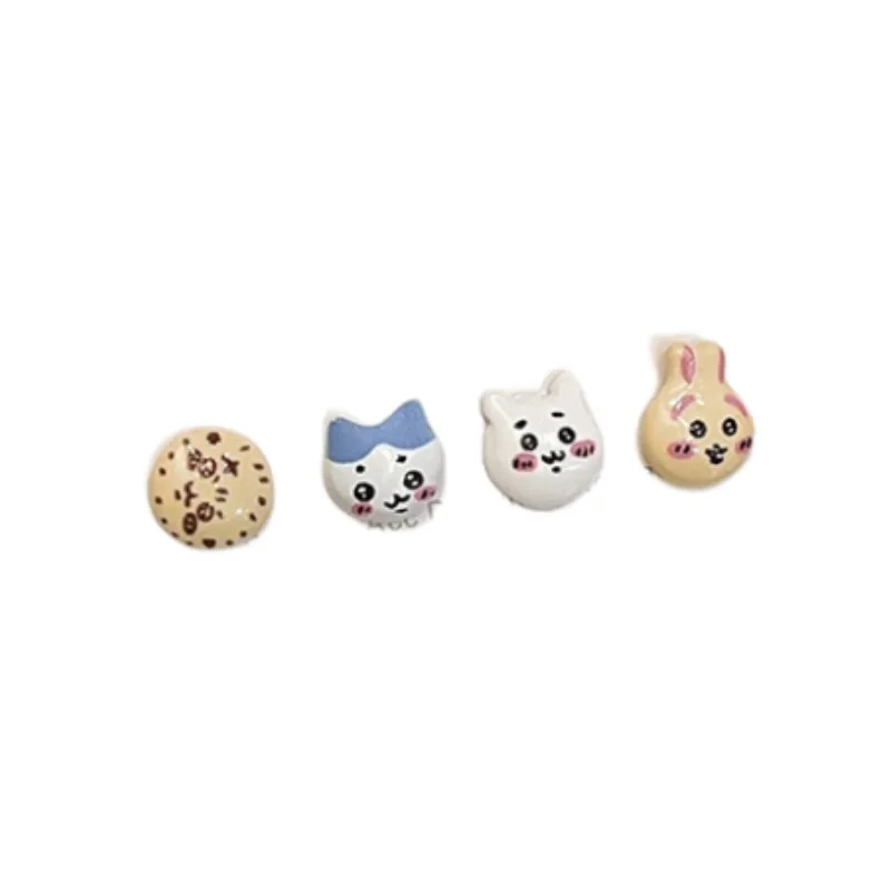 MINISO аниме Kawaii Chiikawa охватывающие серьги Милая ученика Hachiwares Usagi мультфильм