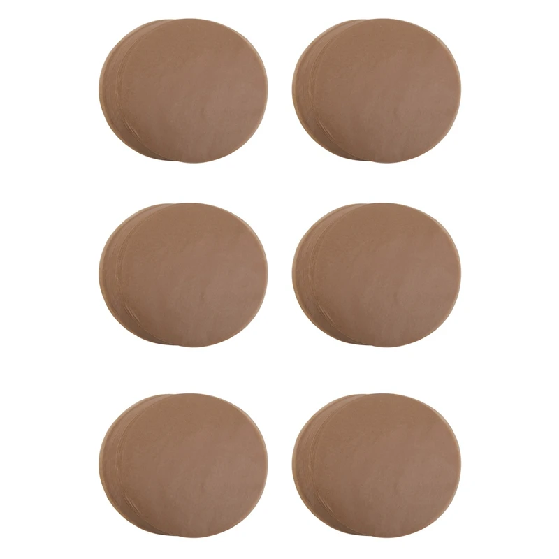 

Неотбеленная бумага для пергамента ABSF, листы для выпечки печенья, высококачественные коричневые листы для пергамента 7 дюймов, 600 штук