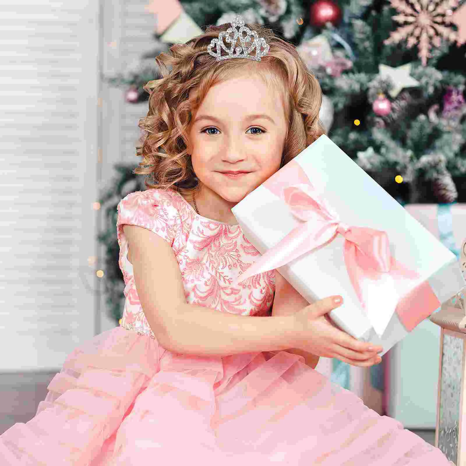 4 шт. маленькая заколка для волос со стразами корона расческа студенческая