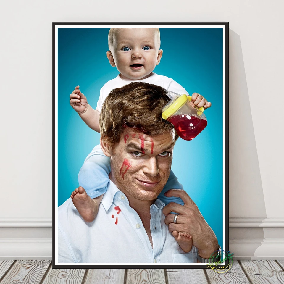 Декор для интерьера Dexter плакат ТВ Настенная картина бара домашний декор подарок -