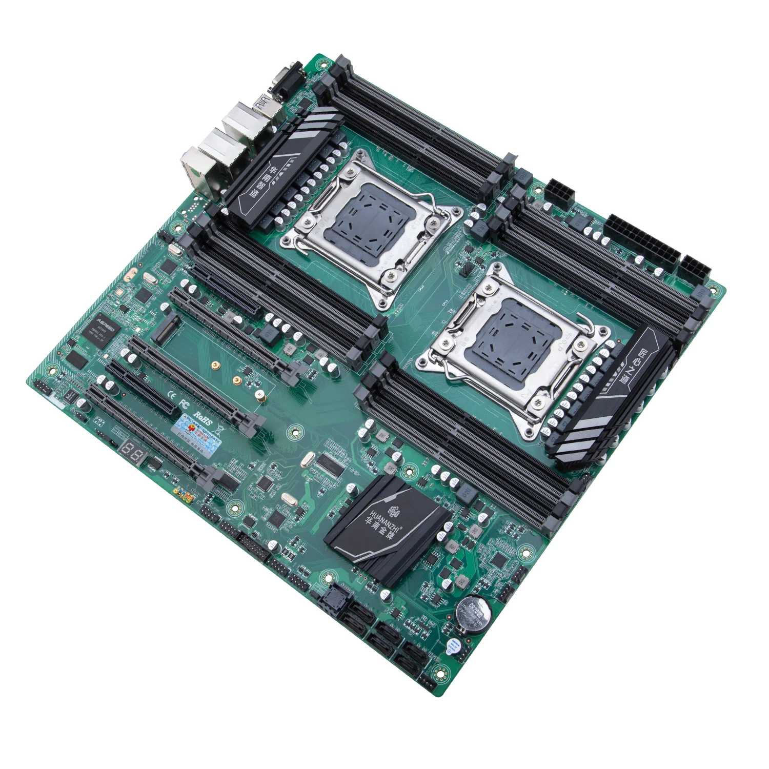 Материнская плата X79 Intel 16D Dual CPU LGA 2011 REG ECC DDR3 1333 1600 1866 МГц SATA3 USB