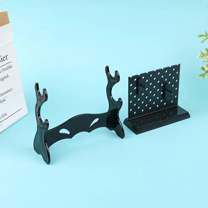 

1/2/3 Tiers Knife Display Stand Bracket Rack for Cartoon Comics Show Easel Holder Displaying Wands Exhibition Tool