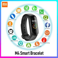 xiaomi waterproof smartwatch m4 smart watch bluetooth bracelet heart rate blood pressure test fitness tracker sport watch