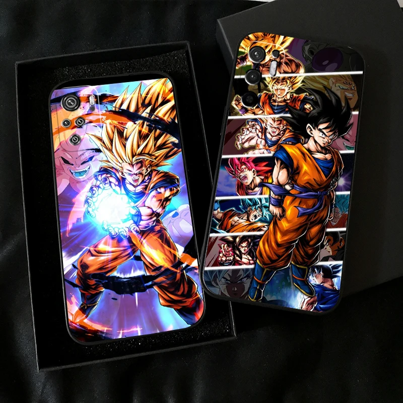 

Goku Dragon Ball Vegeta For Xiaomi Redmi Note 11 11T 11S 10 10S 10T Pro For Redmi Note 10 5G Phone Case Funda Black