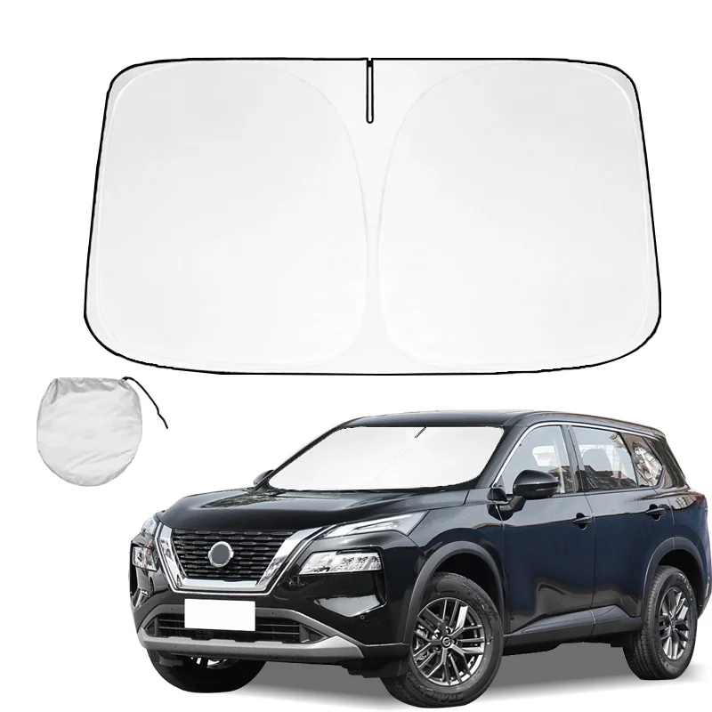 

Солнцезащитный козырек на лобовое стекло для Nissan X-trail T32 T31 T30 33, солнцезащитный козырек, складные блоки, УФ-лучи, сохраняйте кулер вашего автомобиля