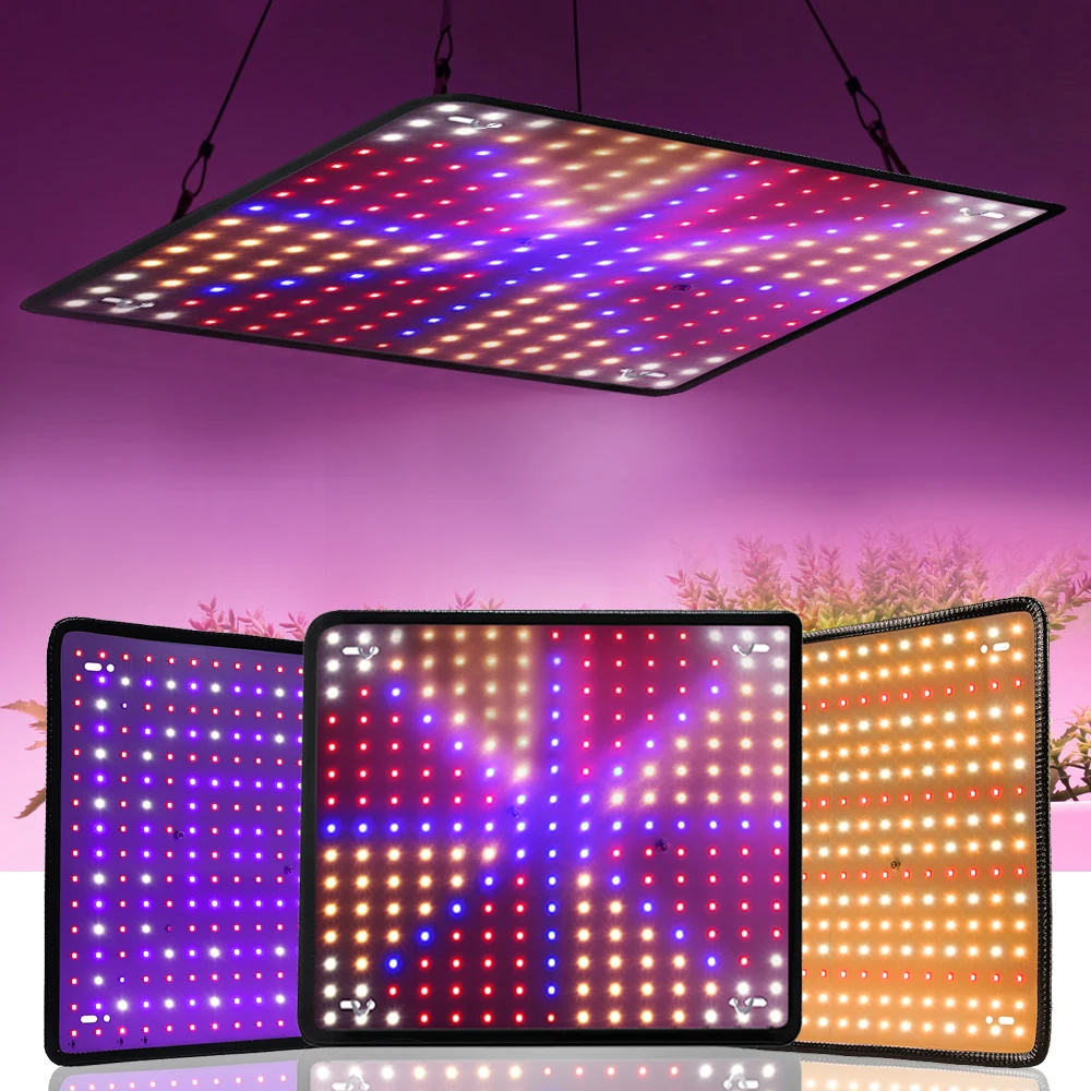 Светодиодсветильник фитолампа полного спектра для выращивания растений 225/ 256 1000