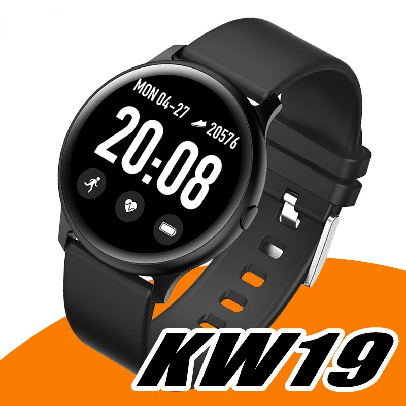 

Kw19 Android / IOS мужские и женские спортивные легкие Смарт-часы детские часы монитор сердечного ритма стык GPS WiFi