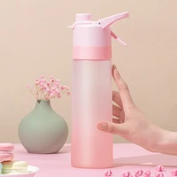 portable sports fitness cups outdoor drinking kettle 700ml water bottle large capacity spray tumbler creative summer travel mug