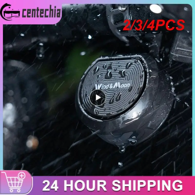 

2/3/4PCS Abs Sensitivity Electric Horn Adjustable Anti-theft Device Ipx6 Waterproof Small Bell Cycling Equipment 250mah