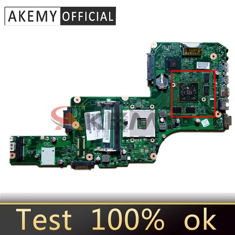 

AKEMY For TOSHIBA Satellite L850 6050A2491301-MB-A02 216-0833000 SLJ8E notebook motherboard Mainboard full test 100% work