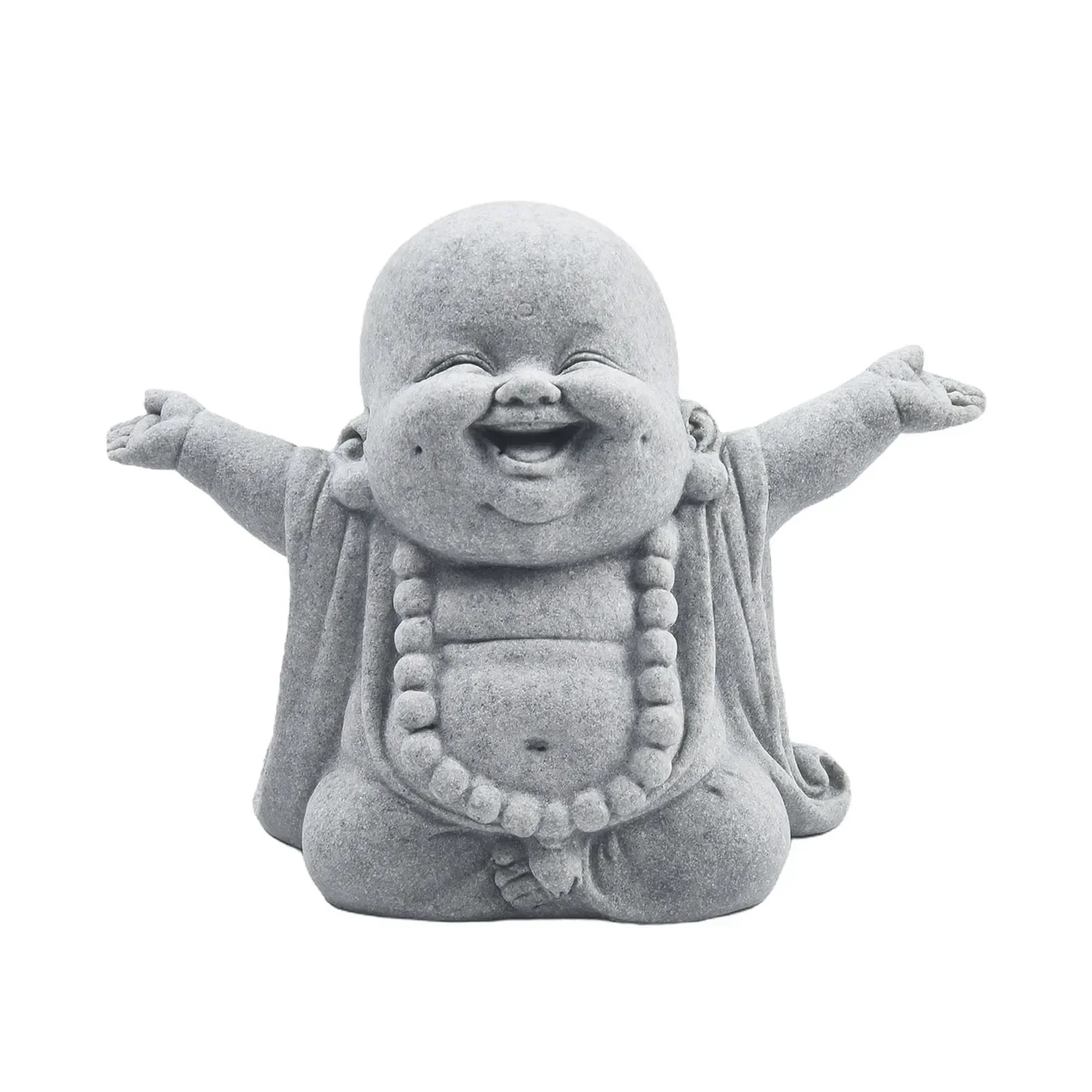 Будда Садовый Декор Толстый Улыбающийся Орнамент На Открытом Воздухе Не