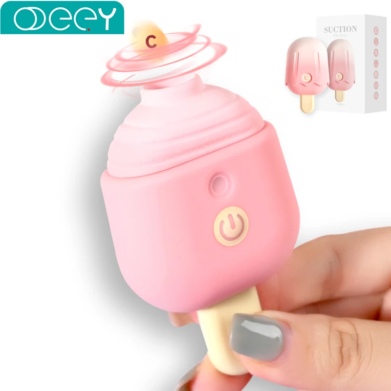Милые мороженые клиторальные вибраторы присоска стимулятор клитора сосков