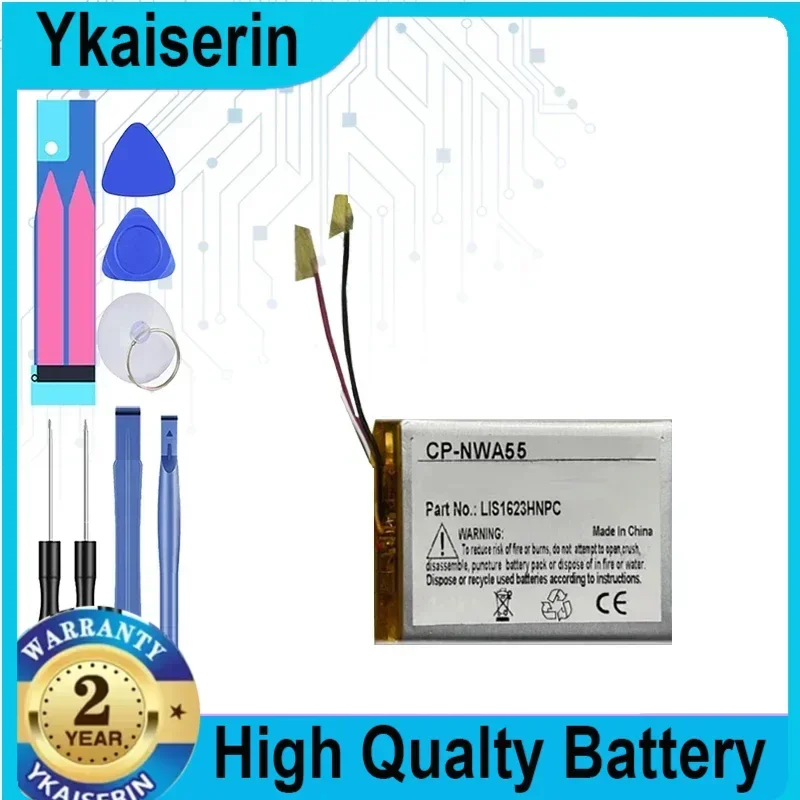 Аккумулятор LIS1623HNPC емкостью 1500 мАч для Sony NW-A35 NW-A36 NW-A37 NW-A46 NW-A55 NW-A57