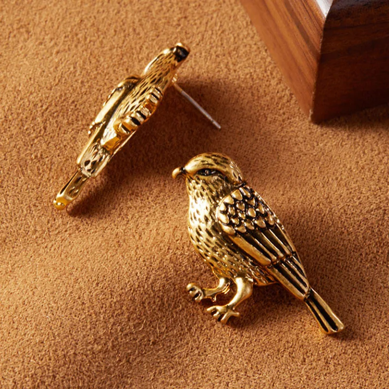 Ювелирные изделия Bobokiki Европейская и американская мода птица титановая сталь