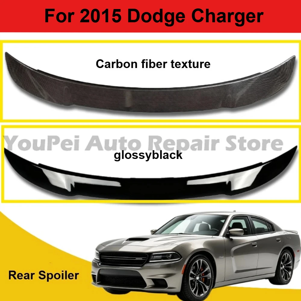 Фото Подходит для Dodge Charger SRT 2015 года, эксклюзивный фиксированный спойлер Blade. №1