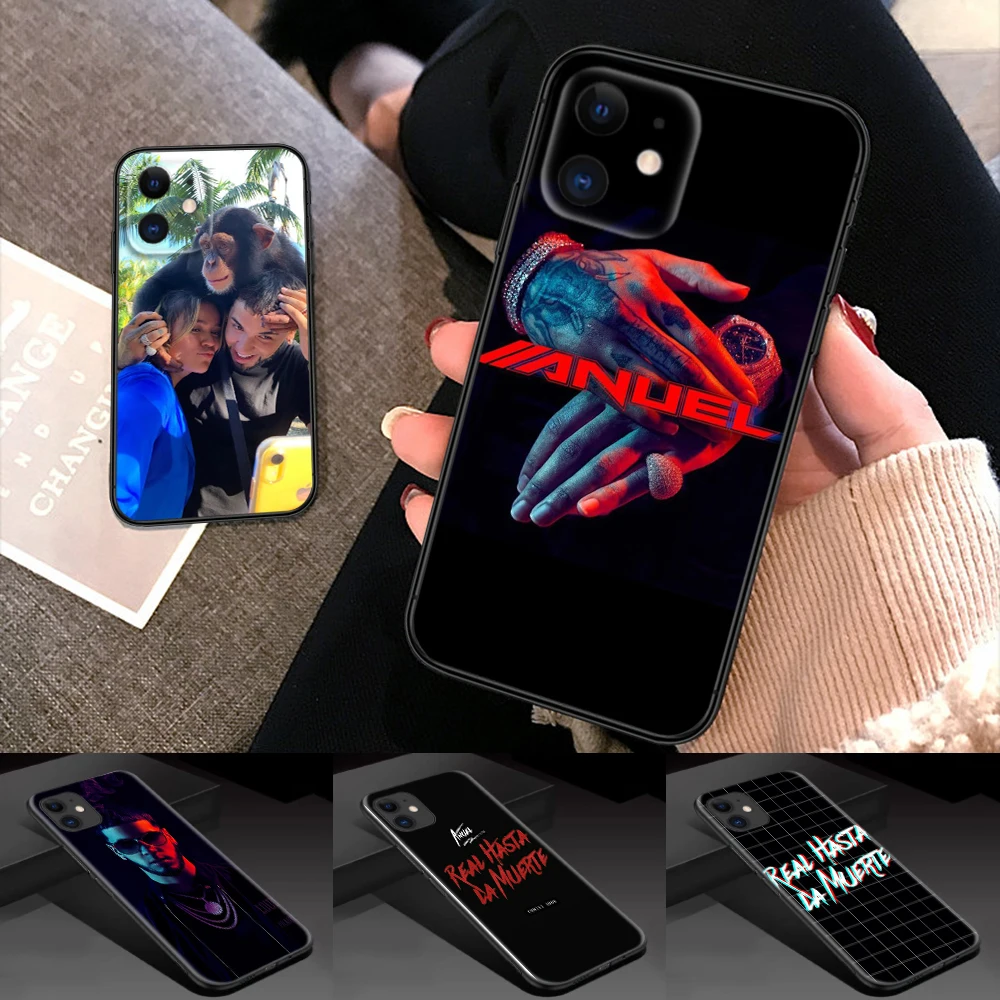 UI047 Мягкий чехол Anuel Aa Ozuna для Samsung A03 A50 A51 A52 A53 A6 A7 A8 Plus A9 A70 A71 A72 A73 A81 A82 A91 M20 M30 M30S M51