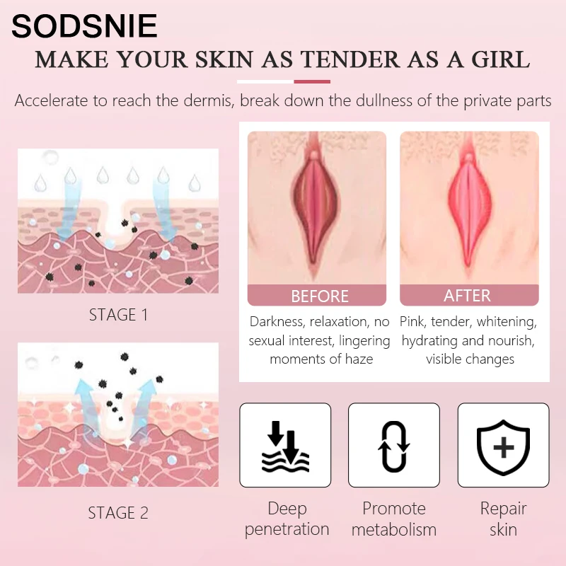 Отбеливающий крем для тела