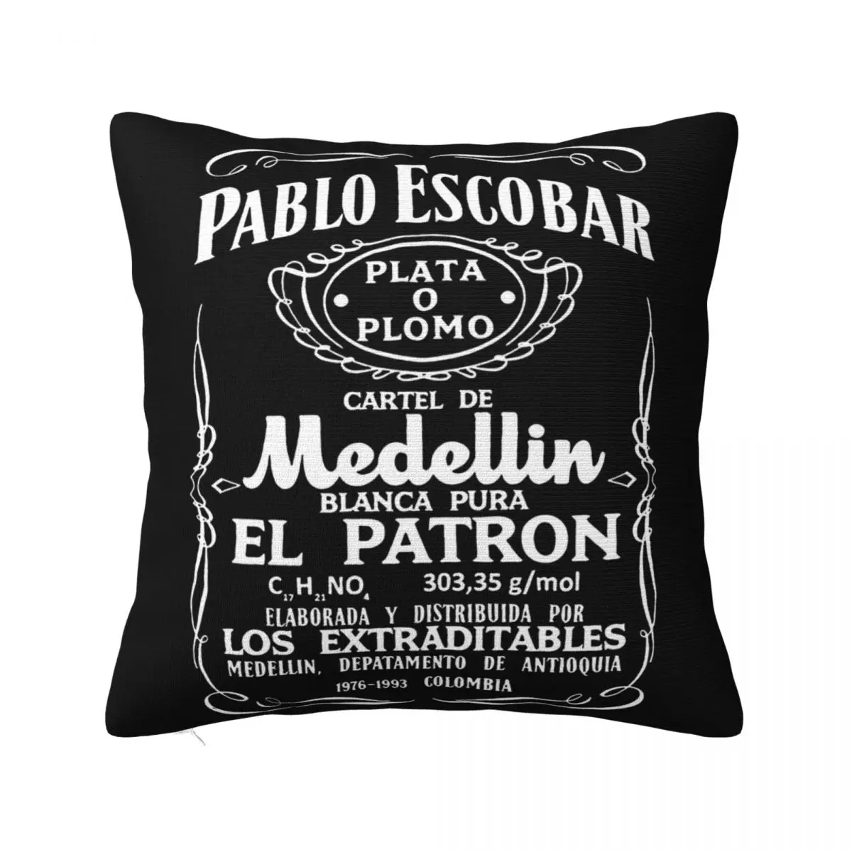 Pablo Escobar Graphic Plata O Plomo El Patron Мужчины Женщины Дешевая цена Текст Формальная