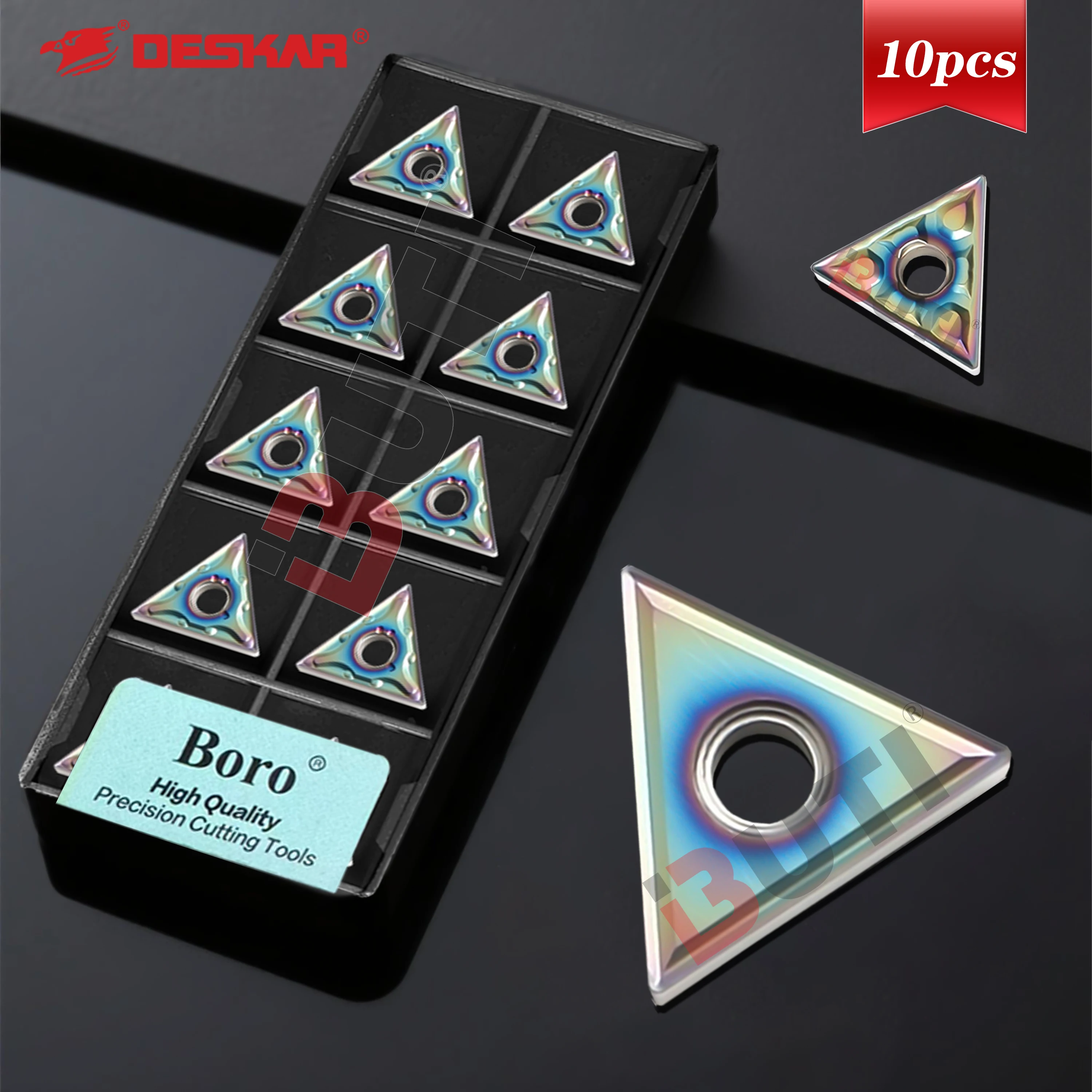 

DESKAR 100% оригинальное внешнее круглое лезвие с ЧПУ TNMG160404/160408-MA MS TF TF618 TF918, режущая пластина из закаленной стали высокой твердости