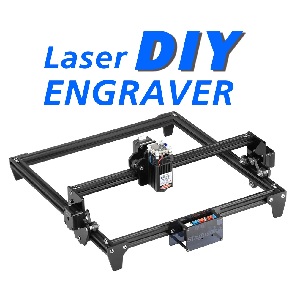 

Twotrees TT-50 Laser Engraving Machine 400*300mm Laser Module 7.5W 20W CNC 3D Printer DIY Kit Engraver Desktop Wood Fit GRBL