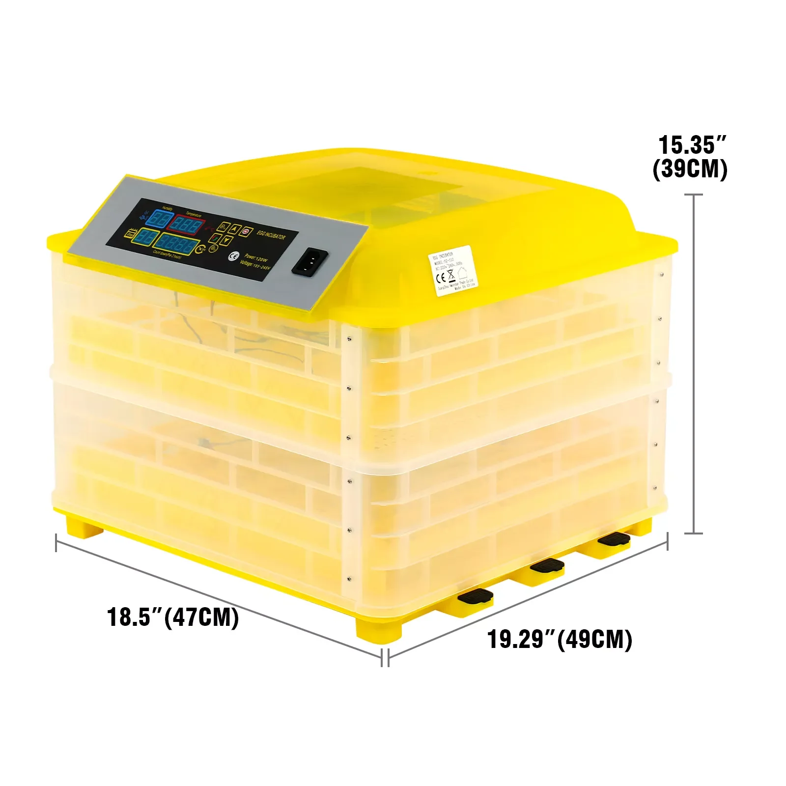 Полностью автоматический инкубатор для перепелов 24/32/48/56/112 яиц | Принадлежности