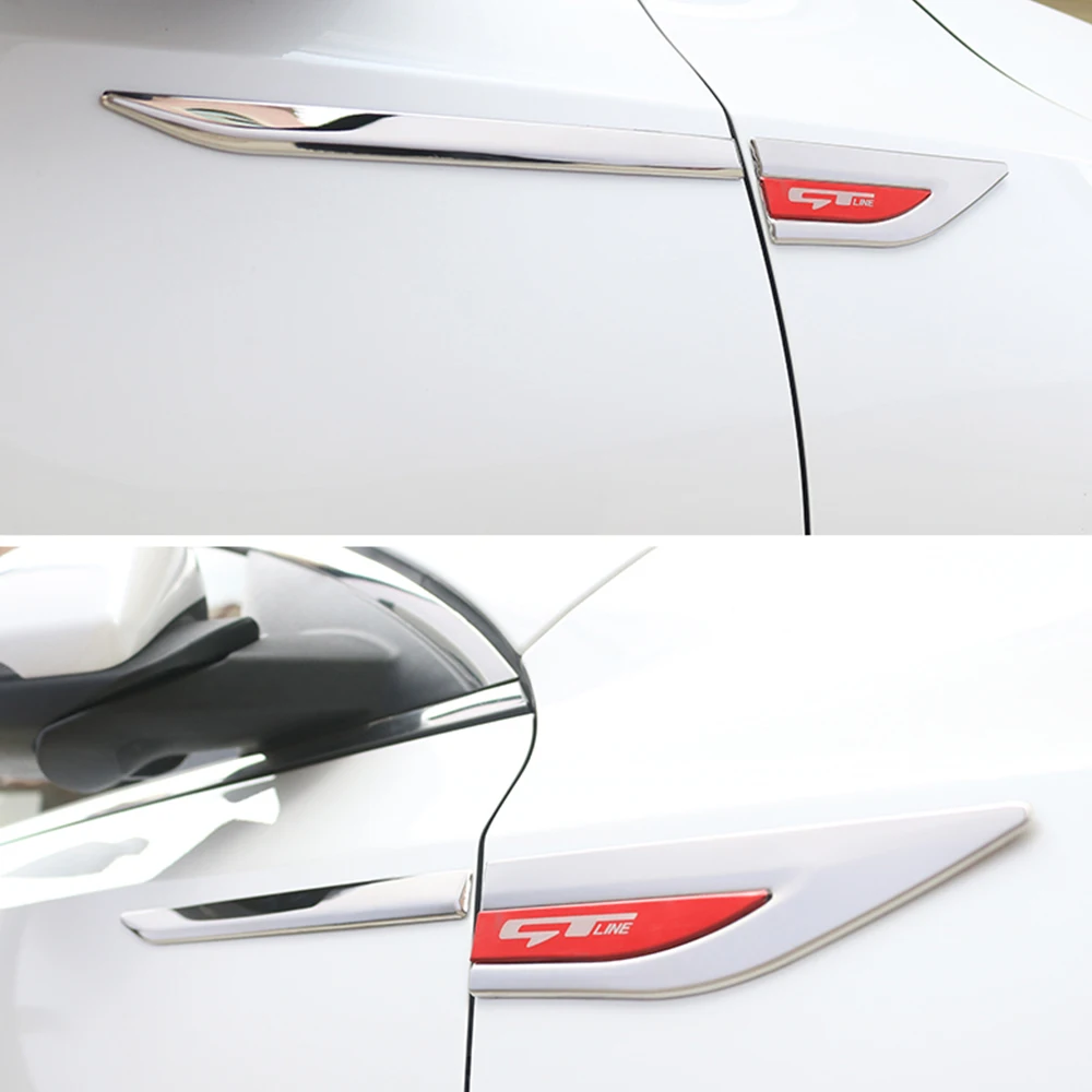 

Наклейка на переднюю дверь KIA, боковое крыло, эмблема, аксессуары для автомобиля