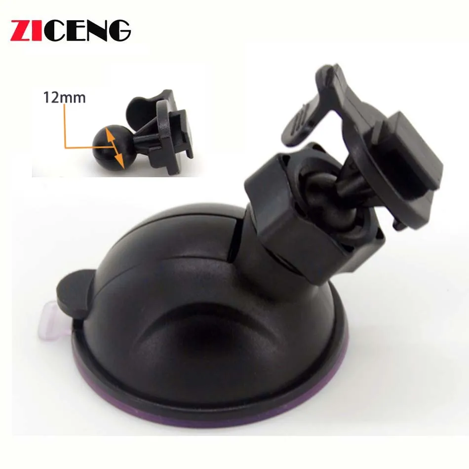 

Mini Car Driving Recorder Suction Cup Bracket Camera Mount Fixed Base 12mm Ball Head Accessories for Small Ant Xiaomi YI GoPro