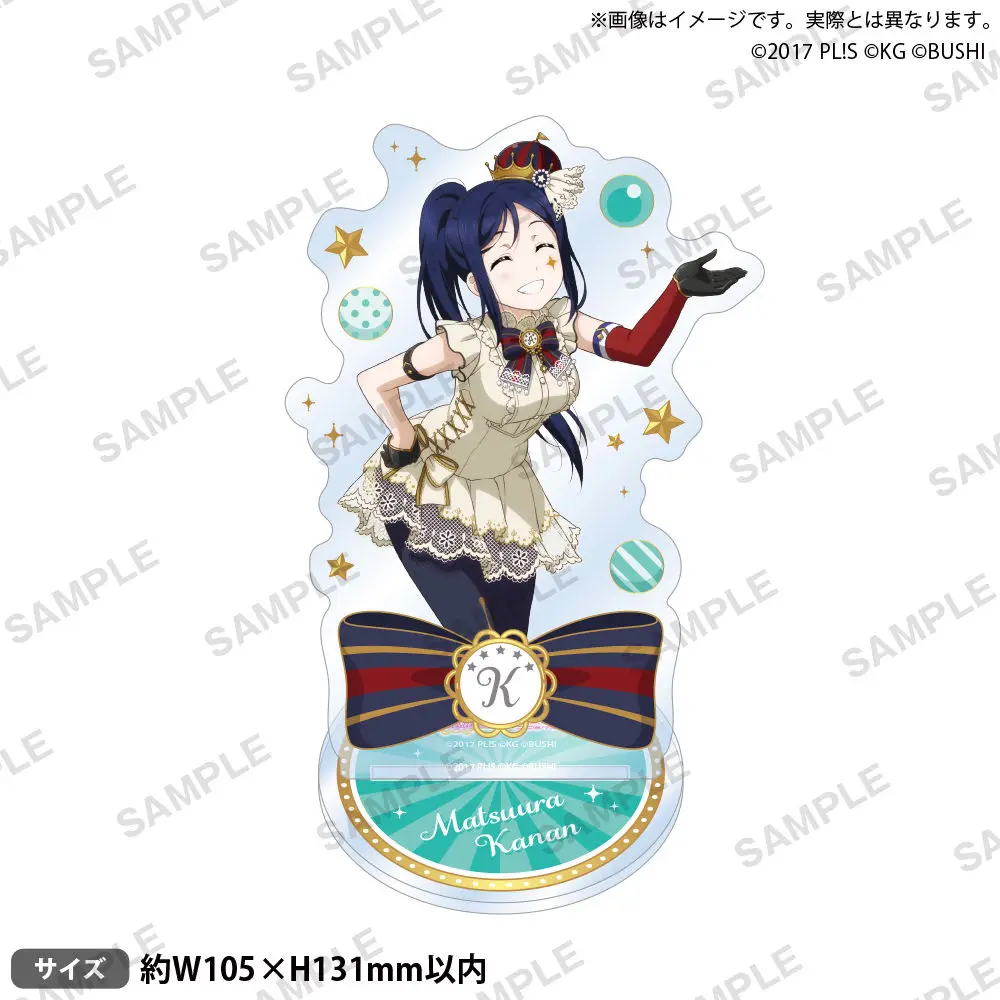 Фото Япония Bushiroad Goods Lovelive Aqours Circus Standing Sign Периферийные устройства №4
