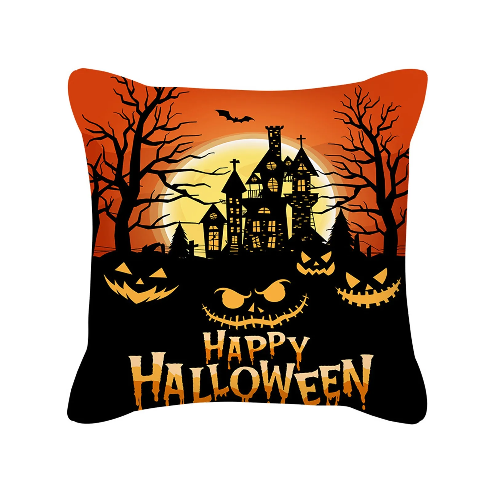 

Throw Cushion Home Decoration Halloween Case Pumpkin Case