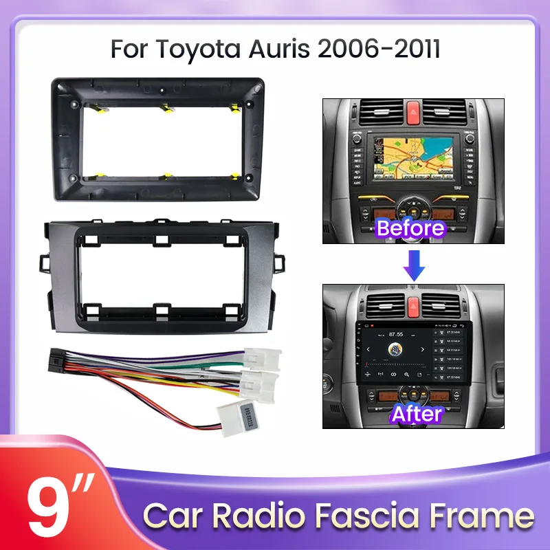 For 2004-2008 VOLKSWAGEN TOURAN (10.1INCH) Car Radio Fascias Android GPS  MP5 Stereo Player 2 Din Head Unit Panel Dash Frame Inst - AliExpress