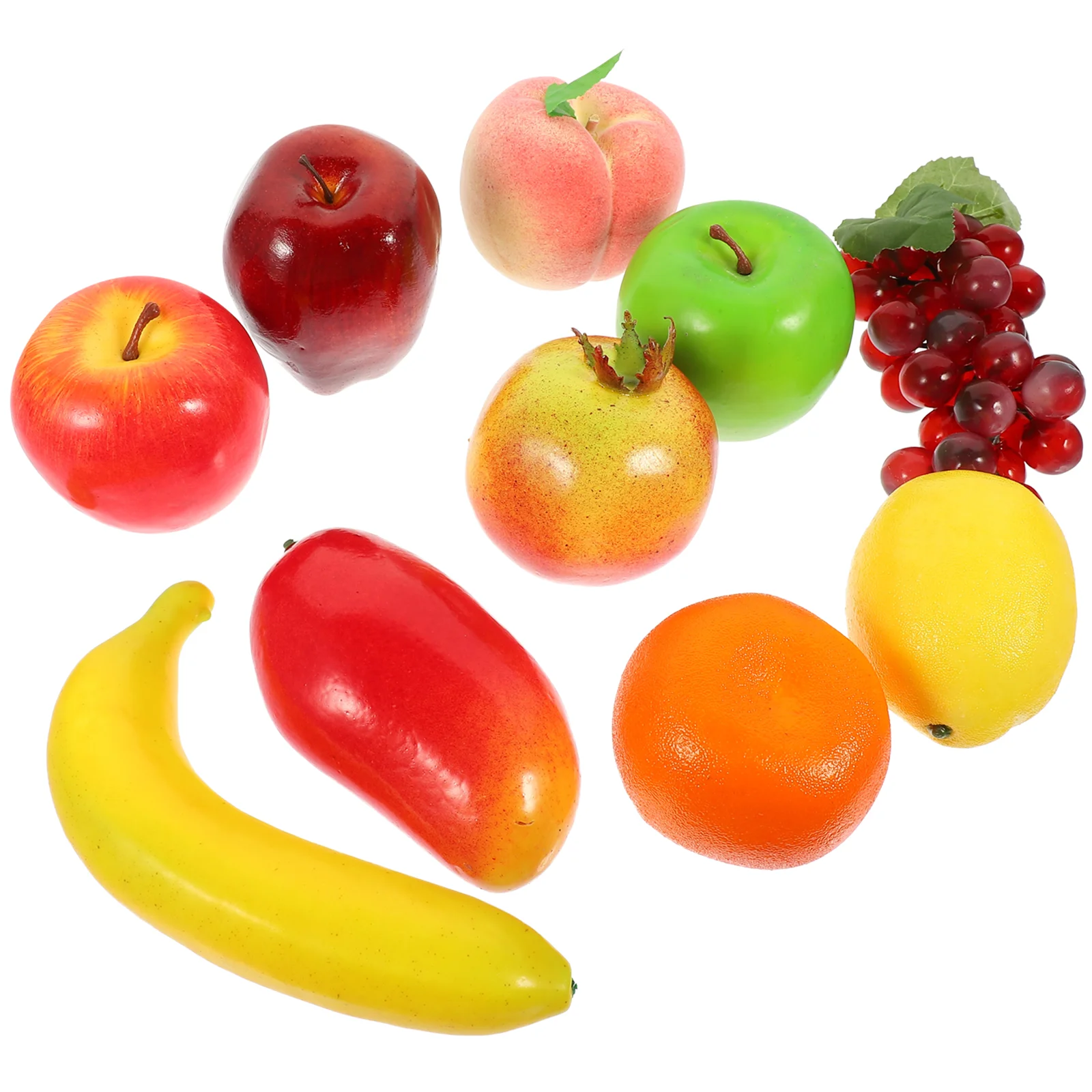 

Fruit Model Artificial Prop Fruits Simulated Oranges Imitation Fruitsmodel Apples Ornament Fruitsdecor Fake Decorative Showcase
