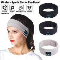 best pricewireless bluetooth 5 0 earphones sleeping eye mask music player sports headband travel headset speakers built in spe