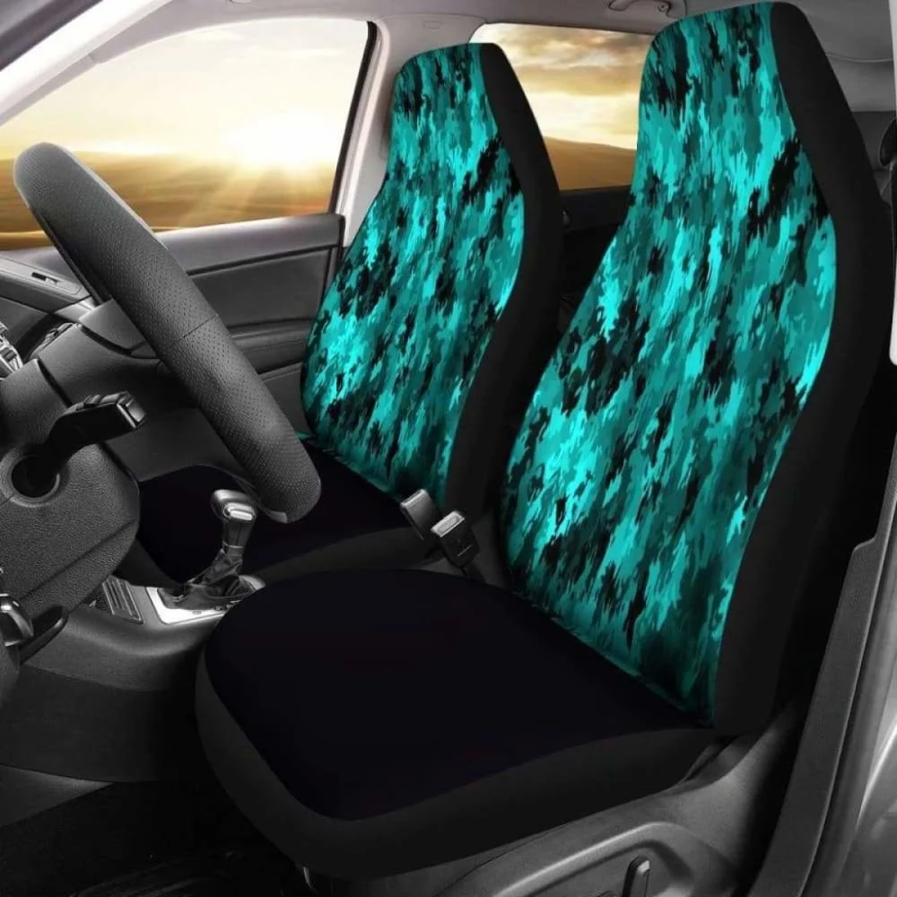 

Чехлы для автомобильных сидений кораллового цвета, комплект из 2 универсальных защитных чехлов для передних сидений
