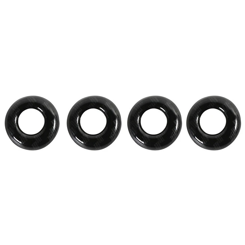 

Car Door Lock Pins Ring Trim Bezels ABS Carbon Fiber For Dodge Durango 2011 2012 2013 2014 2015 2016 2017 2018 2019 2020